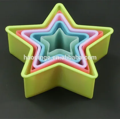 Decorative mouldings/moulds making star cookie mould
