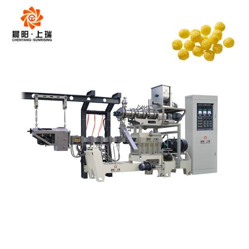 Extruder machine food puff snack machine