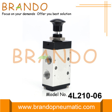 4L210-06 Airtac Type Push Pull Valve 5/2 Way