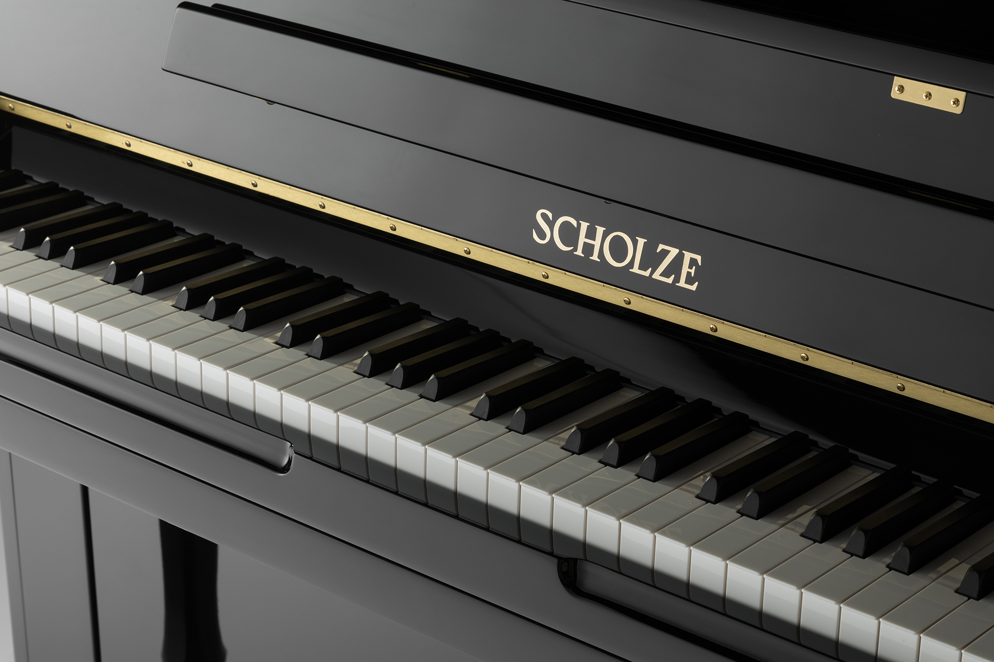 Petrof · Scholze NS-3 Piano verticale Musica lucida nera Teaching 123cm European Craft Craft Professional Acoustic Piano