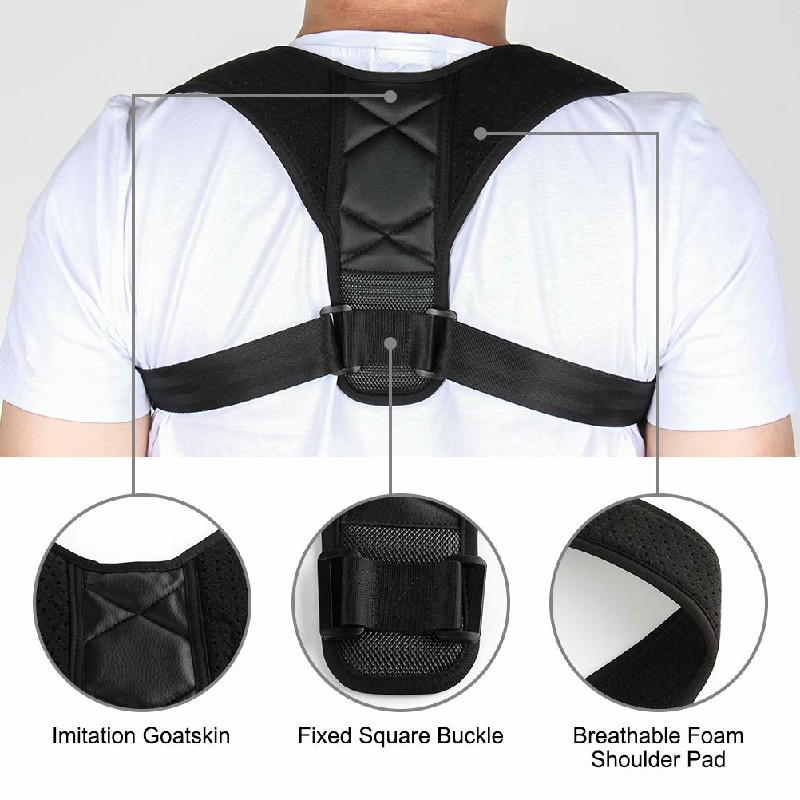 Neoprene Adjusable Body Posture Upper Back Corrector