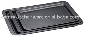 3PC Antihaft-Kohlenstoffstahl-Backblech