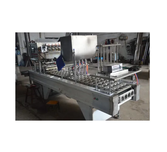Flavored Yoghurt Cup Filling and Sealing Machine