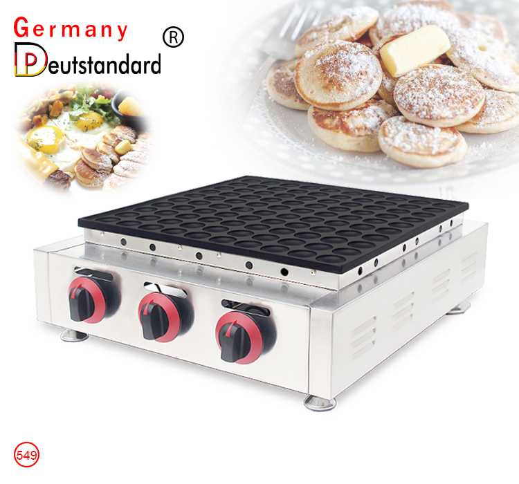 precio de fábrica de gas poffertjes parrilla waffle fabricante