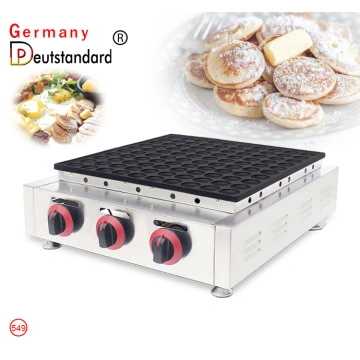 Factory Price 110v/220v Commercial 50 Hole Dutch Poffertjes Grill