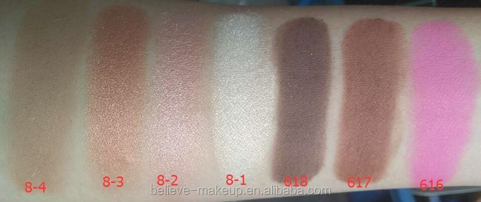 Paleta de blush de 6 cores