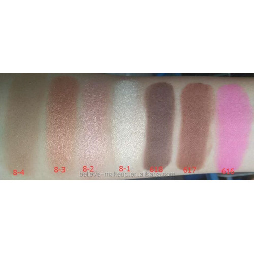 6 Colors blusher palette