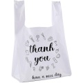 Strong Plastic Vest Carrier Bags for Supermarkets