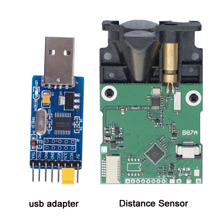 80mの長距離センサーUSB