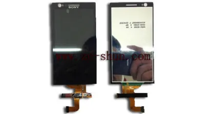 Cell Phone Lcd Screen Replacement , Black Sony Lt22 Xperia P Lcd Complete