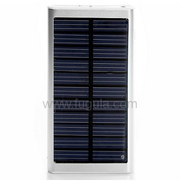 aluminum alloy 2600mAh solar charger