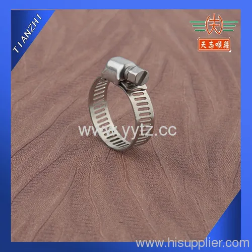 3/4" Miniature Worm Gear Hose Clamp 