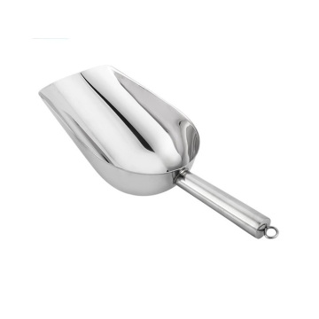 Custom Professional Stainless Steel Ice Shovel with Modern Design and Logo