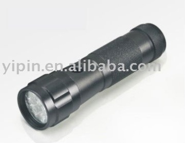 Flashlight in aluminum alloy