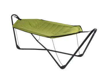 Hammock swing bed with steel frame stand