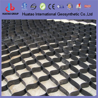 HDPE PP geocell used as cusion coat