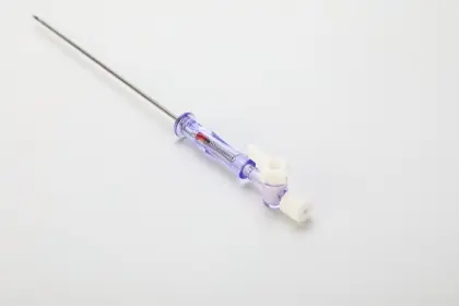 Purpose of the single-use blow needle