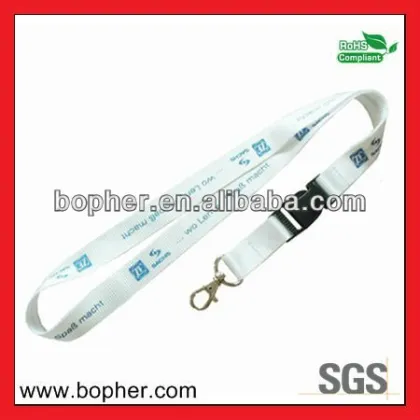 custom mini nylon lanyard