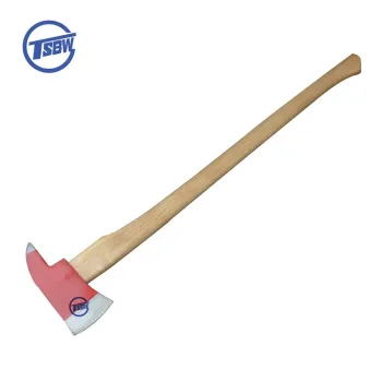 Wooden Handle Carbon Steel Felling Axe with Sharpened Blade