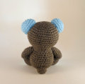 Mềm em bé đồ chơi nhồi bông gấu teddy dệt kim crochet