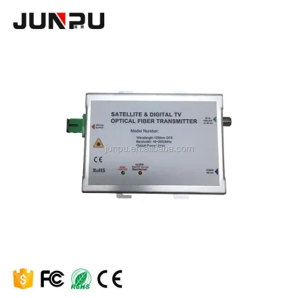 Junpu Mini Catv Optical Digital TV Transmitter 1550nm