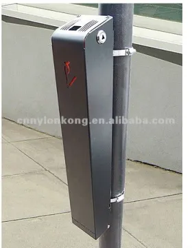 stainless steel cigarette bin,outdoor ash bin,cigarette disposal bin