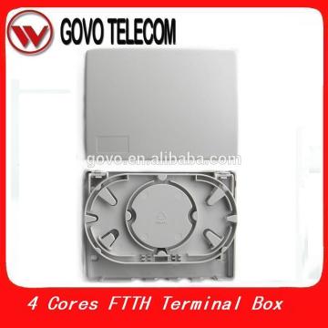 4 cores FTTH fiber optic terminal box