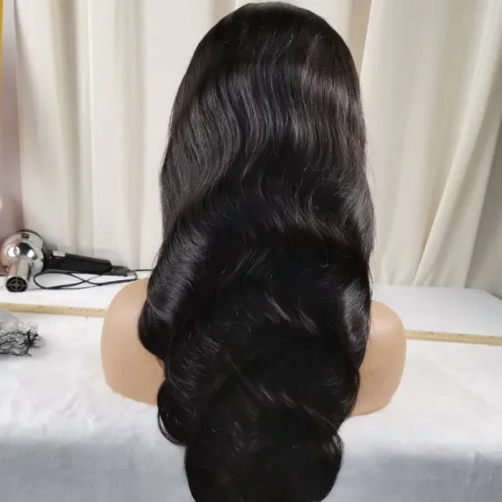210% density cuticle aligned virgin hair human hair lace front wig