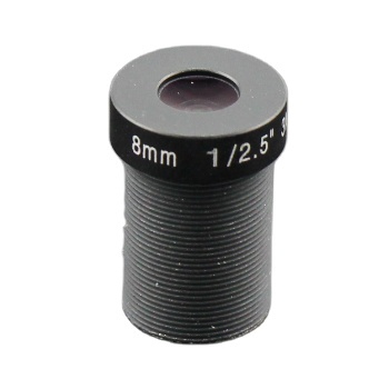 2024 Focusafe S Mount 8mm 1/2.5" 3MP CCTV Lens