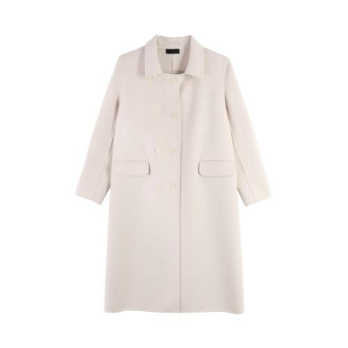 Elegant Women's Trench Coat Suit-style Collar Woolen Trench Coat Factory