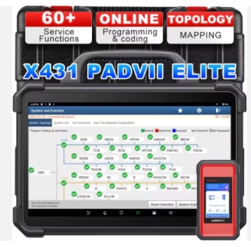 X-431 PAD VII Elite: Comprehensive ECU Coding and Diagnostics for All Cars