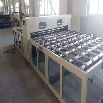 Manual flatbed die cut paper machine
