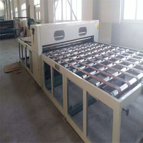 Manual flatbed die cut paper machine