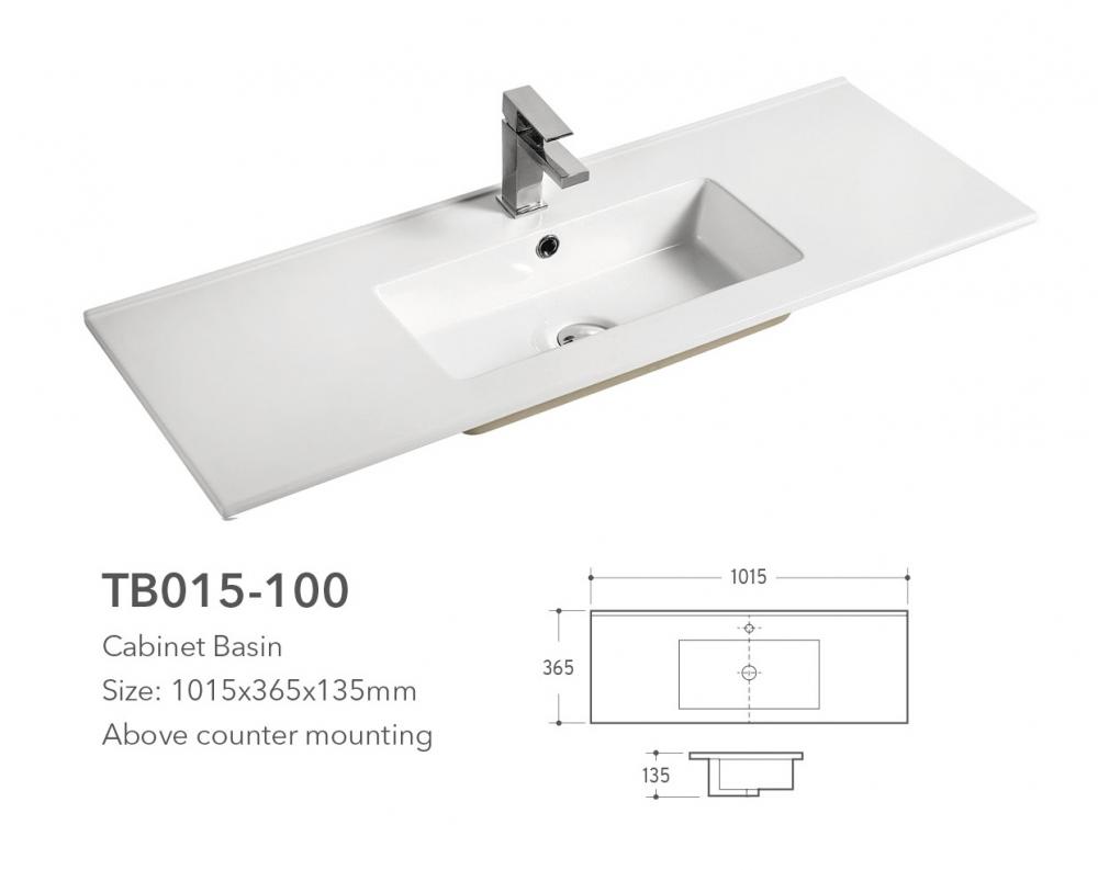 Tb015 100 Cabinet Basin