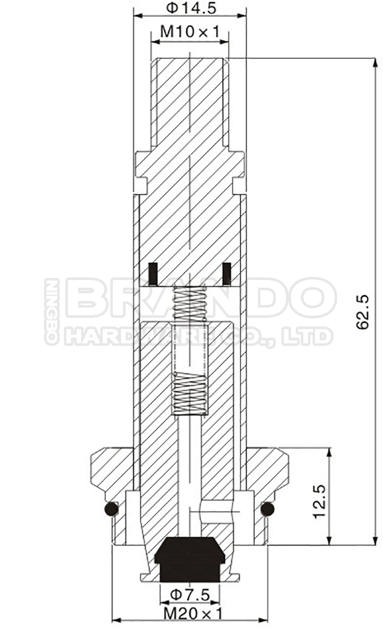 Dimension of BAPC214548001 Armature Assembly: