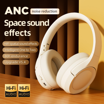 ANC Noise Reduction Wireless Headphones Comfortable Wearing