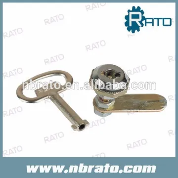 chrome plated zinc alloy triangular meroni lock