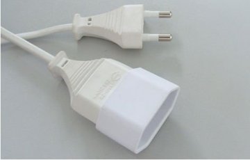VDE extension cord 2 pin