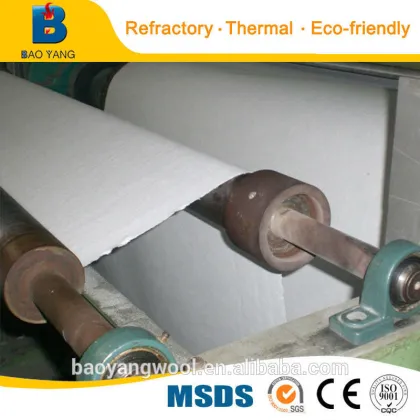 0.5mm thickness Sound insulation materials Ceramic Fiber Paper