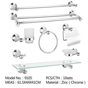 Stainless steel Decorative Bathroom Hardware Sets at