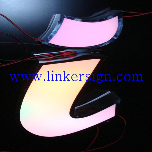 channel letter led lighting outdoor 3d logo letter signs