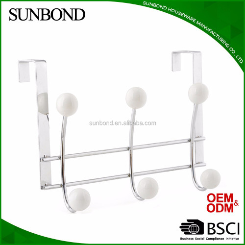 Overdoor Hooks OEM design wire metal door hook Manufactory