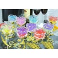 Colourful Crystal Soil Water Beads Vase Decoration