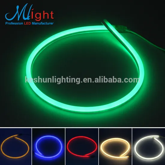 Mlight Flex Side-emitting Neon Tube LED Strip Lights Green IP47 CE RoHS High Quality Paypal
