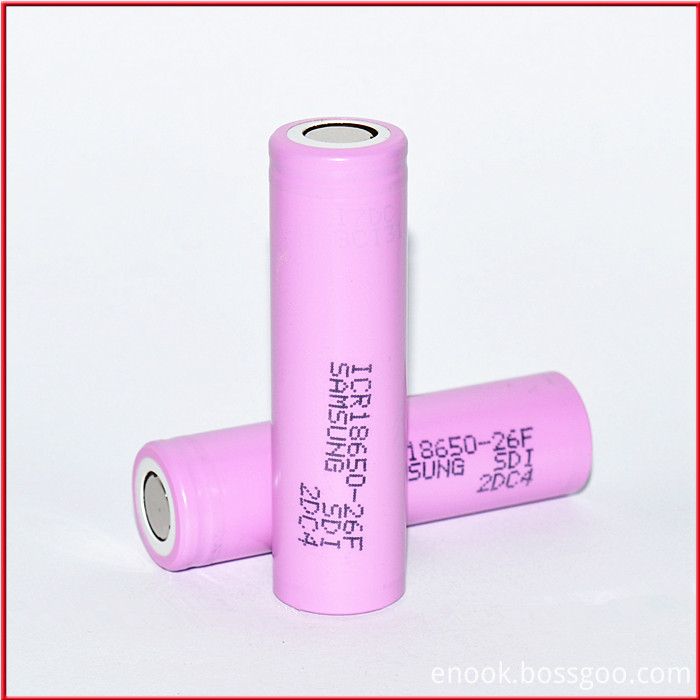 Samsung 26f 18650 3.7V 2600 Li-ion Battery Samsung 26f 18650 3.7V 2600 Li-ion Battery