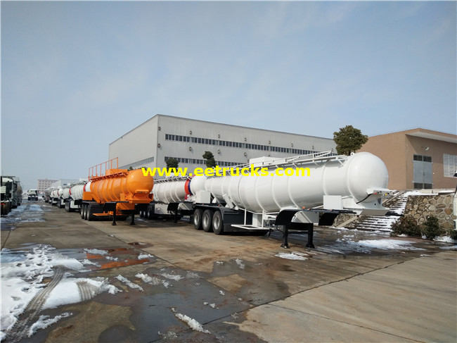 20m3 98% Sulfuric Acid Road Tank Trailers