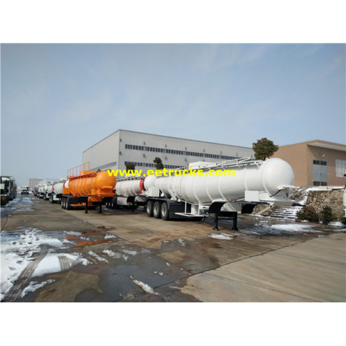 20m3 98% Sulfuric Acid Road Tank Trailers