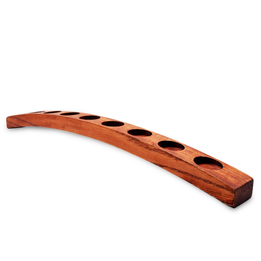 9 Holes Wooden Tea Light Candle Holders