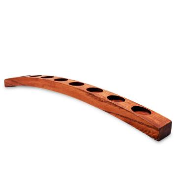 9 Holes Wooden Tea Light Candle Holders Stand