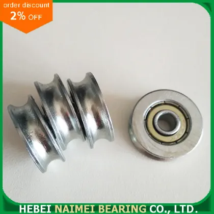 U Groove Ball Bearing Wheel